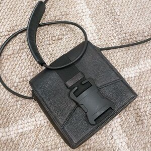 Christipher Kane mini black crossbody bag